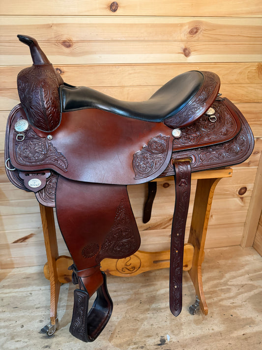 18” Circle Y Houston Western Trail Saddle Model 2610