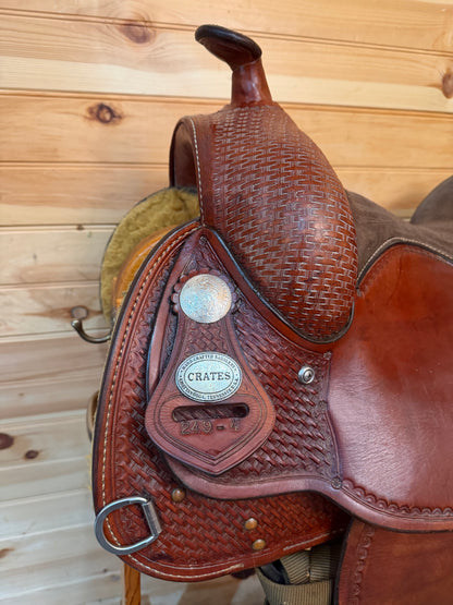 16” Crates Equi-Fit Reiner Western Saddle Model 249-4