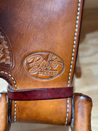 15” Bob’s Custom Saddlery Bob Avila Show Reiner Western Saddle