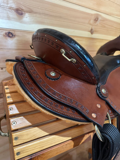 16” Imus 4Beat Gaited Western Trail Saddle