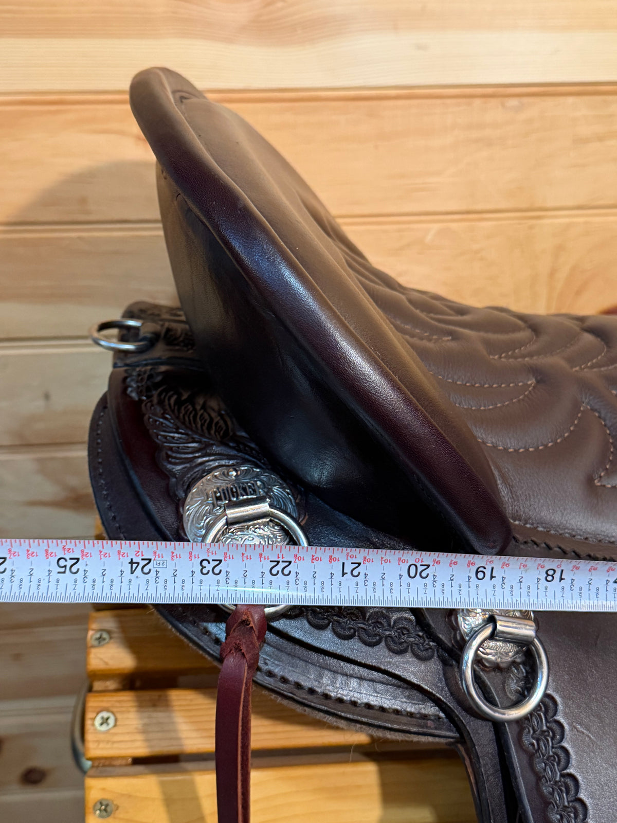 18.5” Tucker High Plains Western Trail Saddle Model T60