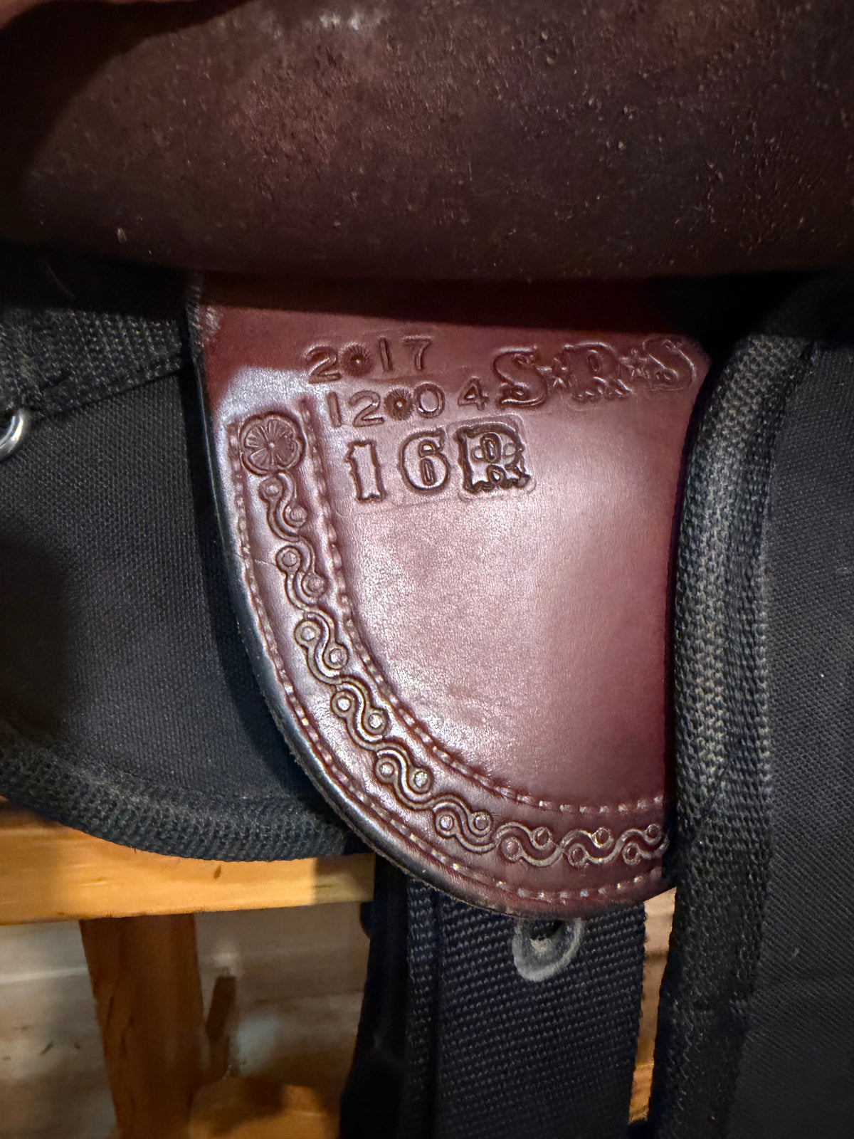 16” Crest Ridge Saddlery Sentry Lite Western Trail Saddle