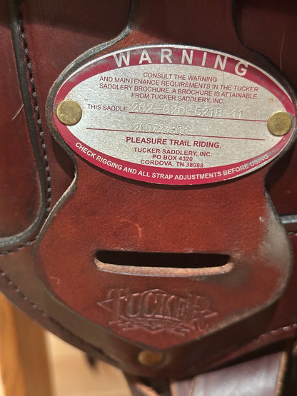 16.5” Tucker Gen II High Plains Western Trail Saddle Model 262