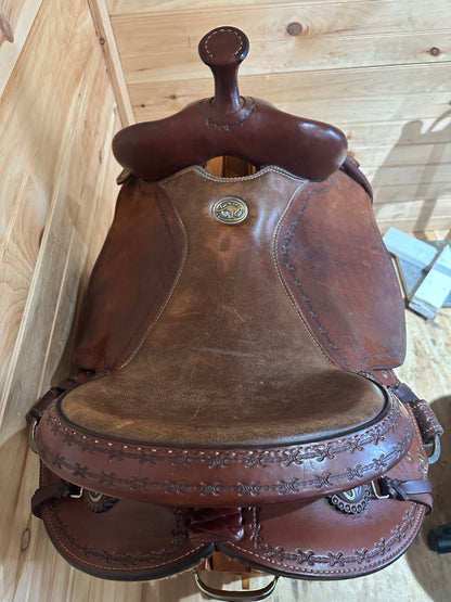 16” Clinton Anderson Aussie Saddle by Martin Saddlery