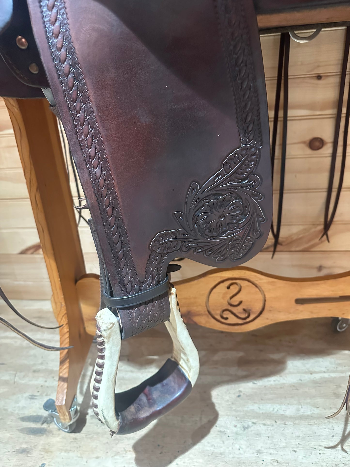 17.5” Tucker Ranch Hand Western Trail Saddle Model 250