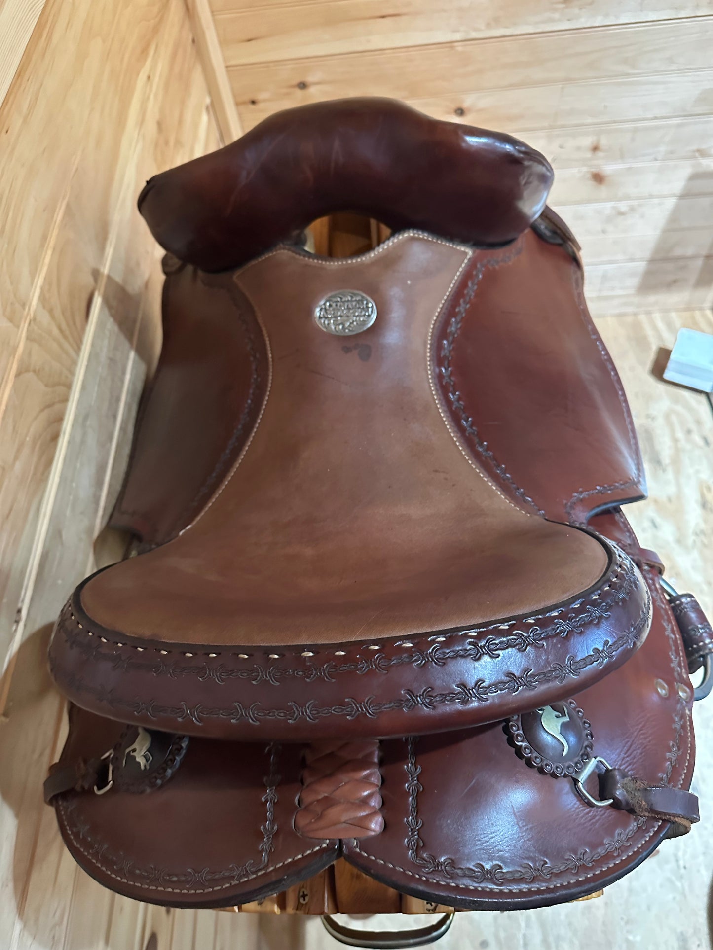 14” Clinton Anderson Aussie Stock Saddle by Martin Saddlery