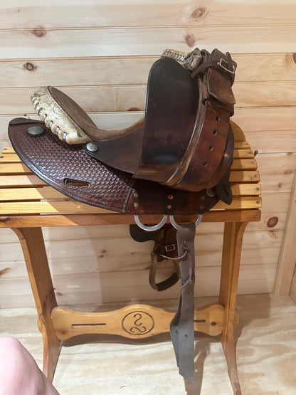 13” Circle Y Barrel Racing Western Saddle Model 2751