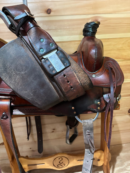 18” Circle Y All-Around Ranch Roper Western Saddle Model 1124