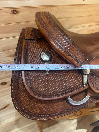 16” Billy Cook Classic Reiner Sulphur OK Western Saddle Model 6005