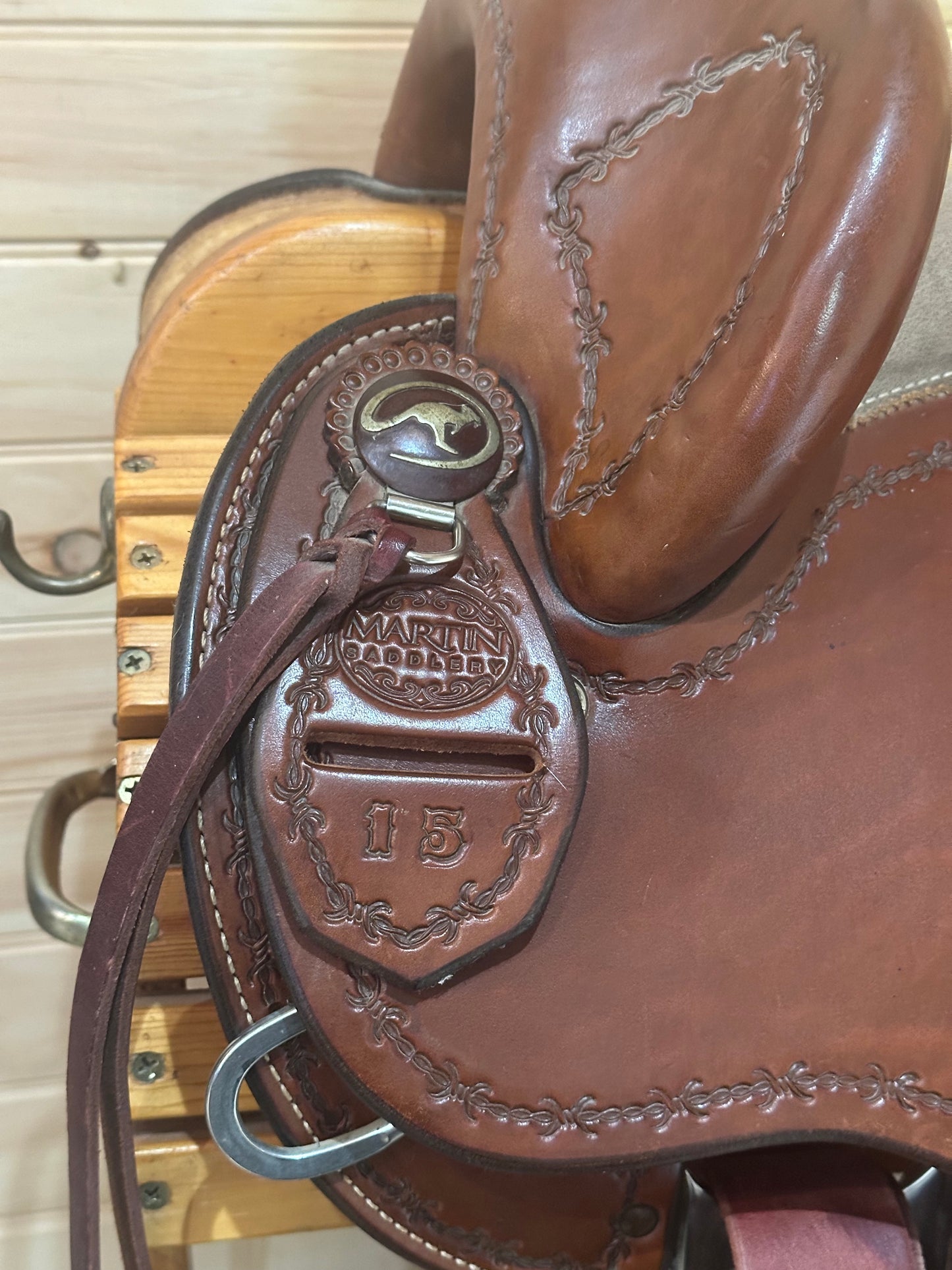 15” Clinton Anderson Aussie Saddle by Martin Saddlery