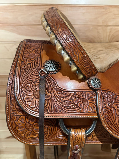 15.5” Crates Light Ladies Ranch Versatility All-Event Saddle Model 2282-3