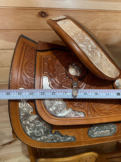 15” Crates Western Show Saddle Model 126
