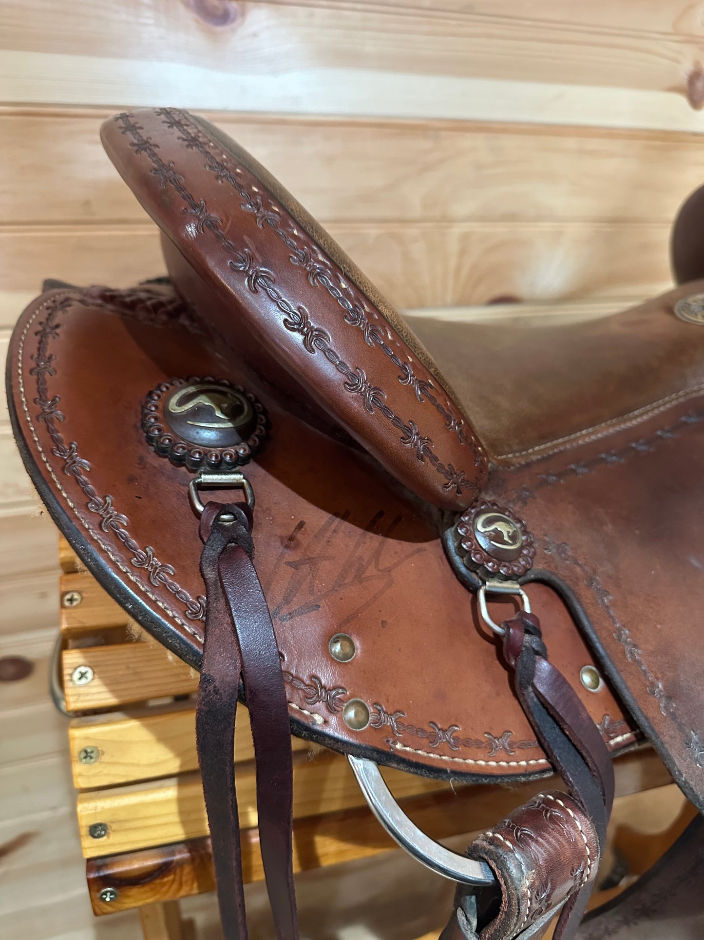 16” Clinton Anderson Aussie Saddle by Martin Saddlery