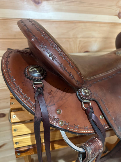 16” Clinton Anderson Aussie Saddle by Martin Saddlery