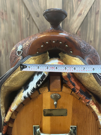 16” Circle Y Richard Shrake’s Resistance Free Equitation Show Saddle