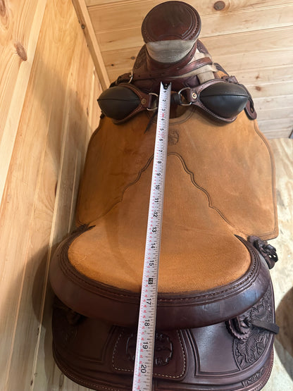 16.5” McCall Northwest Wade Western Ranch Saddle Model 213 510