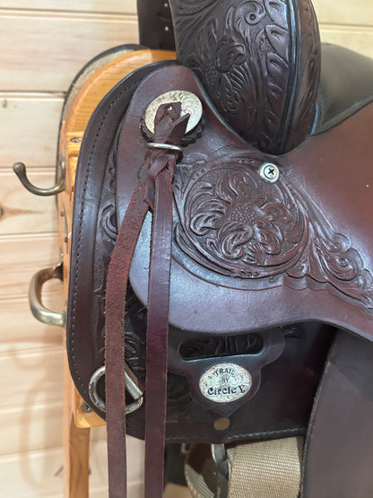 17” Circle Y Park & Trail Western Saddle Model # 3609