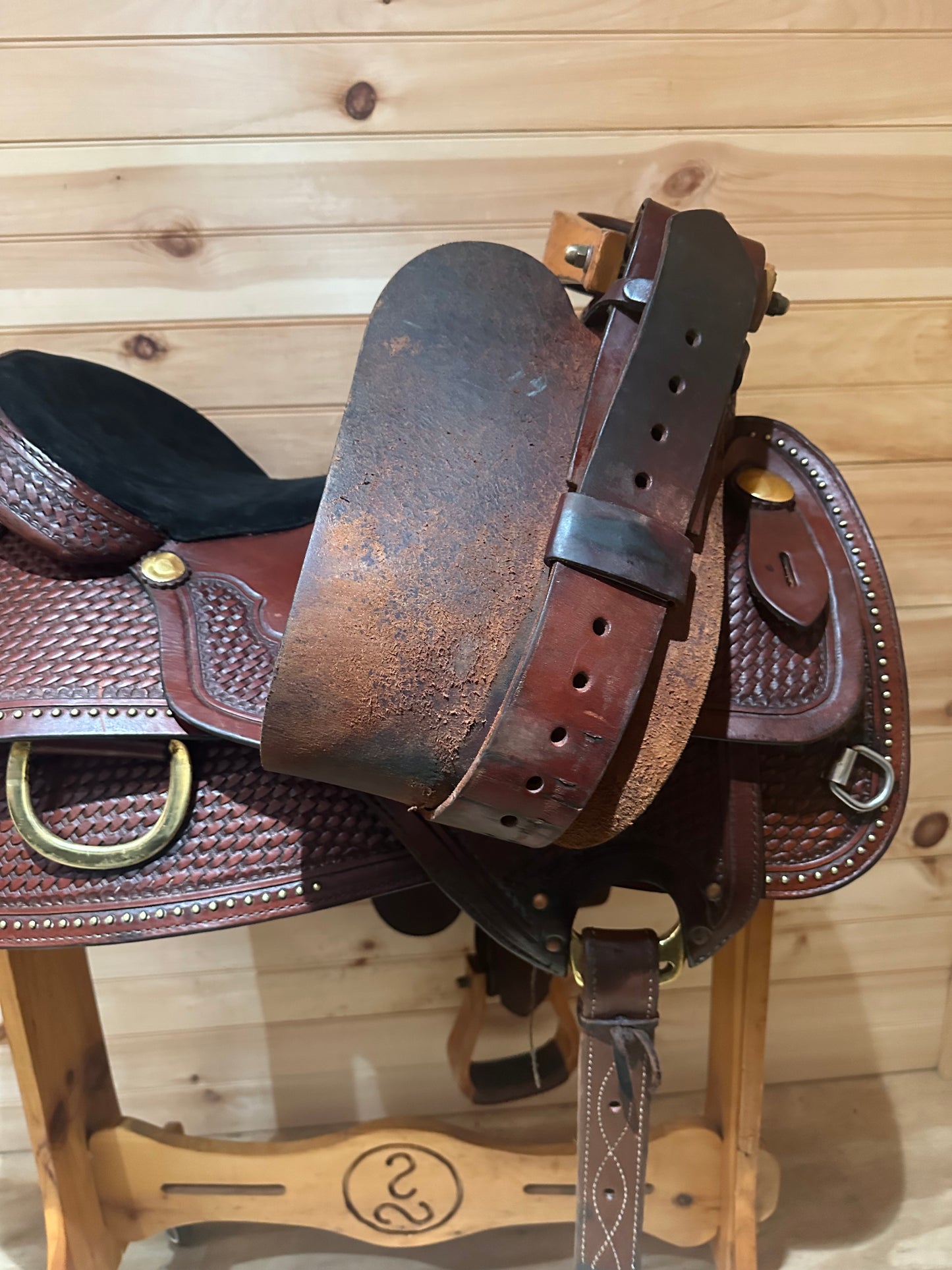 16” Tex Tan Hereford Reining Western Saddle Model 08-1283S6