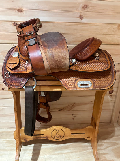 16” Dakota Reiner Western Saddle Model 820