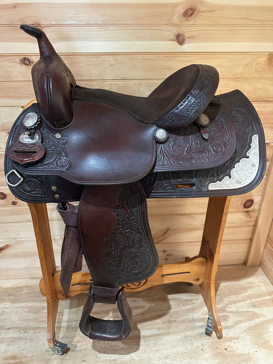 14” Crates Youth Western Show Saddle Model 144M