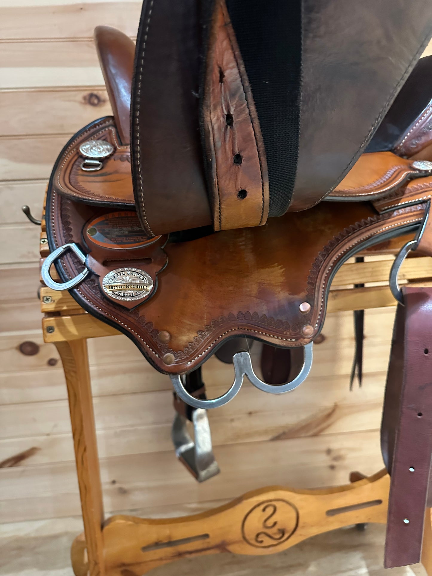 16” Circle Y Virginia Flex2 Trail Gaiter Gaited Endurance Saddle Model 1588 (2020)