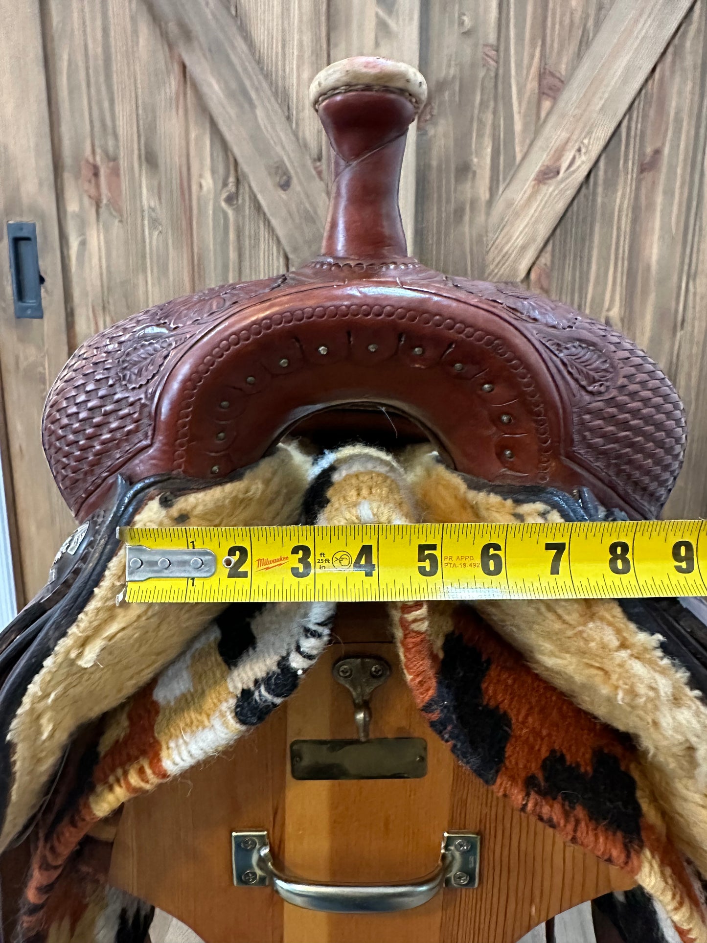 14” Martin Saddlery Barrel Racing Saddle