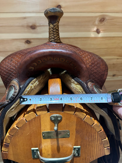 14” Billy Cook Maker Sulphur, OK Barrel Racing Saddle Model 1527