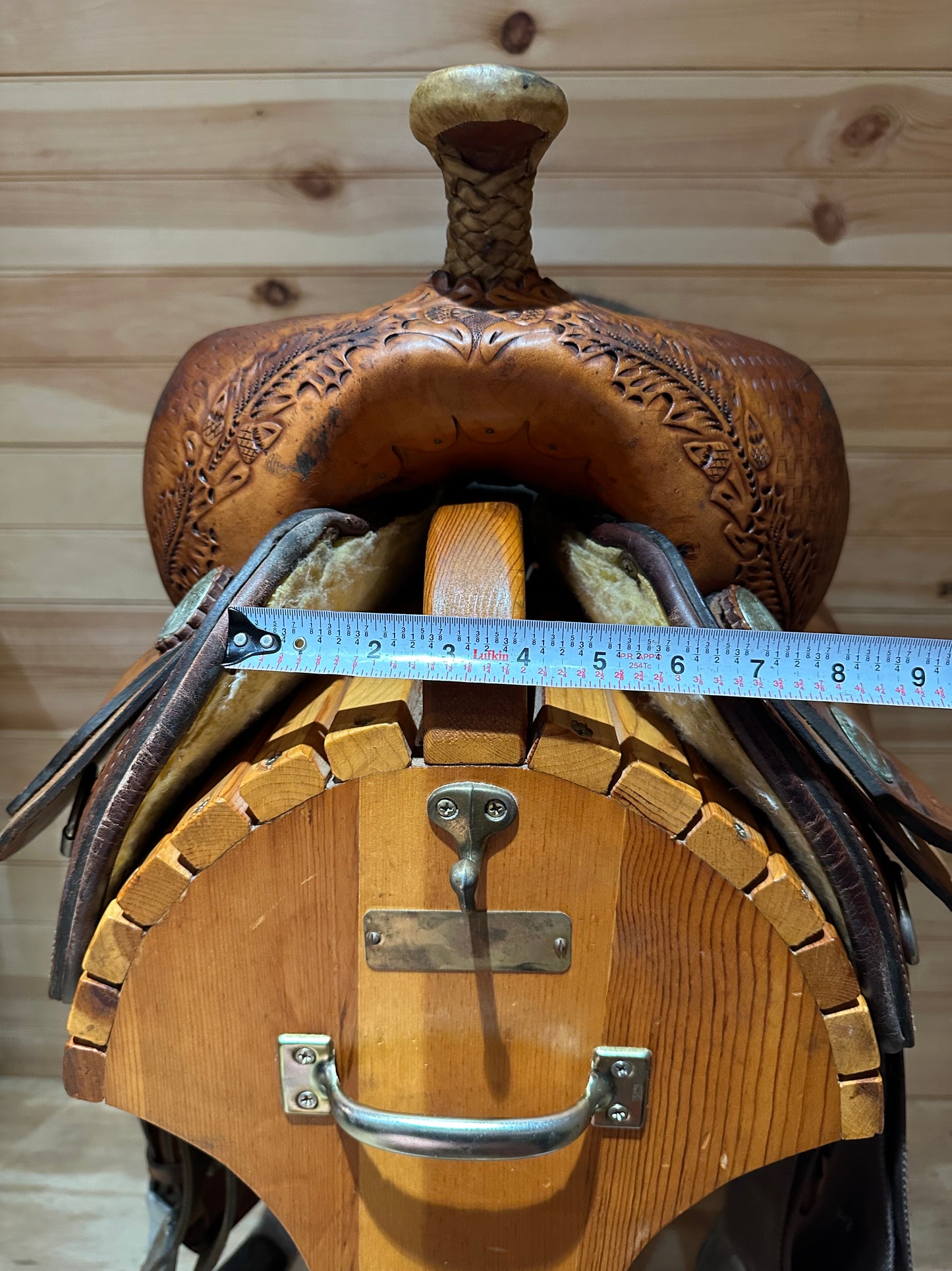 15” Tex Tan Tex-Flex Barrel Racing Western Saddle