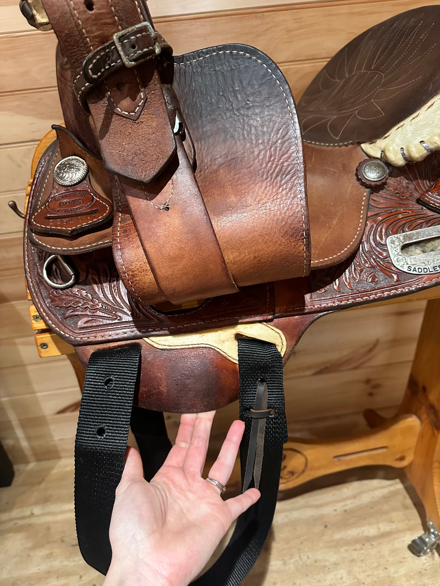 14” Saddlesmith Barrel Racing Saddle Model 22543.1