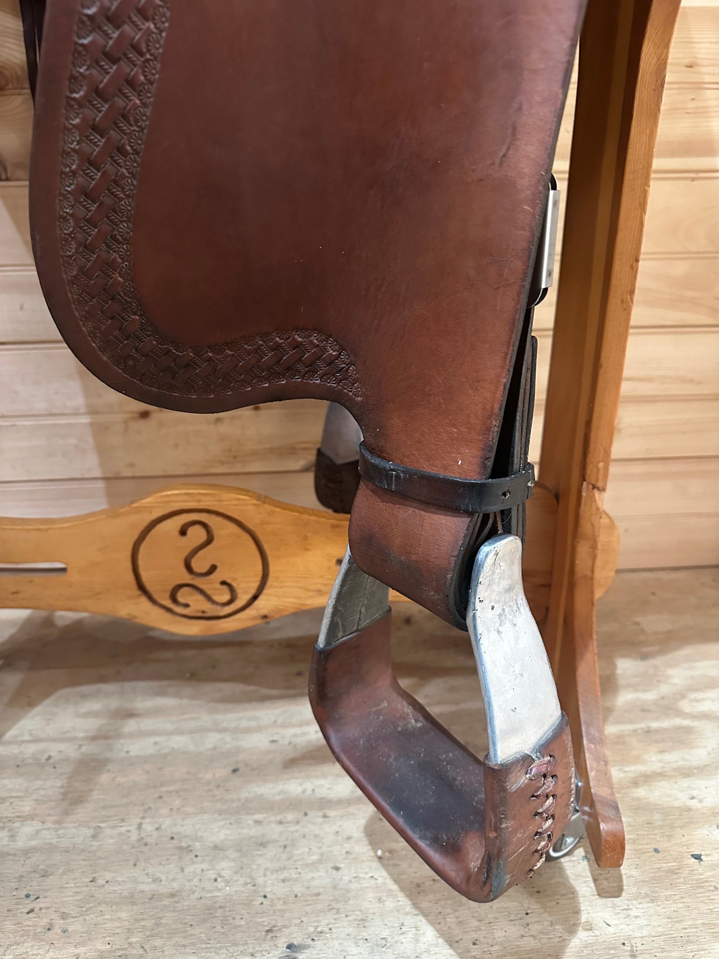 16” Nathan Lamb Roper Western Saddle Model 1601