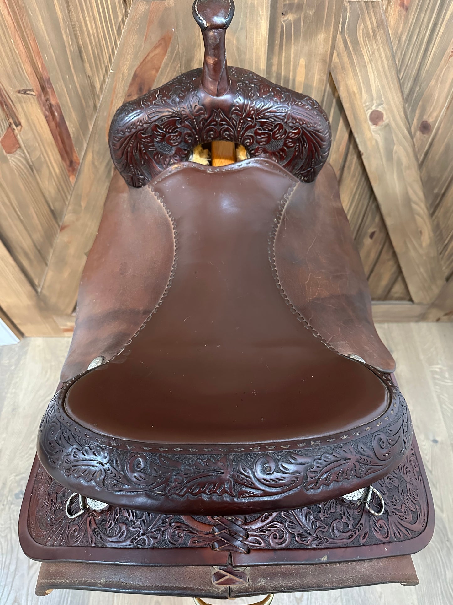 17” Circle Y Cutter Western Saddle Model 1356