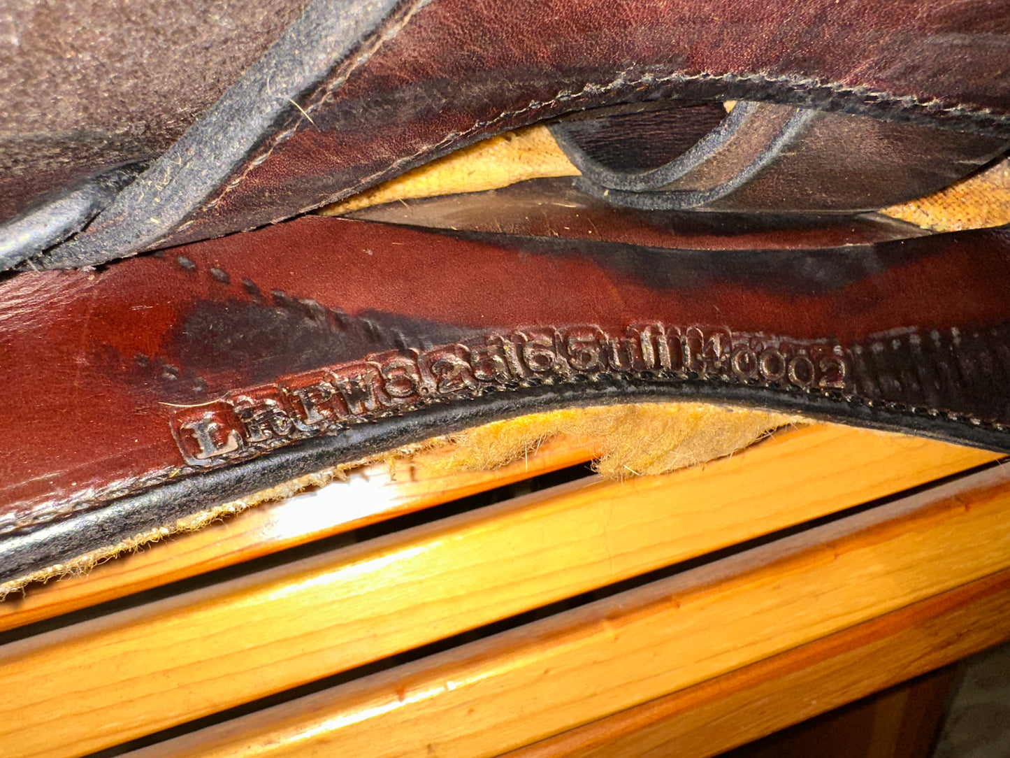 16.5” Allegany Mountain Saddlery Wade Trail Saddle