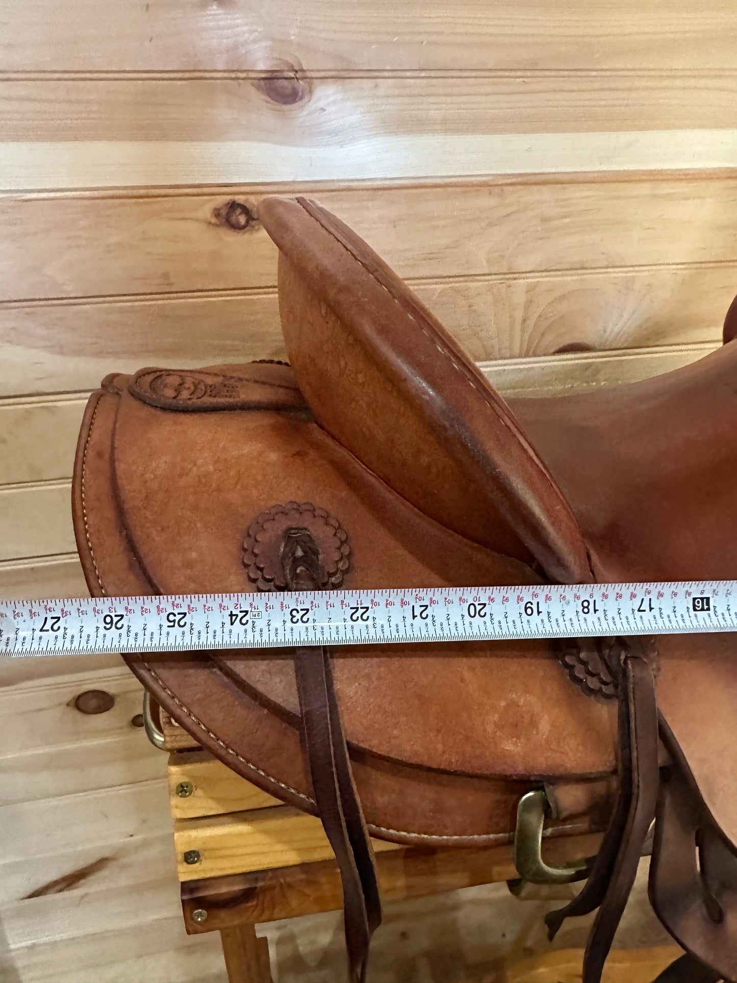 16” McCall Lady Pendleton Western Saddle Model 349-505