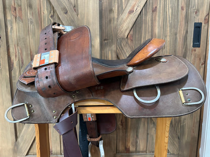 16” Billy Royal Rough out Classic Training Work Western Saddle Model 100