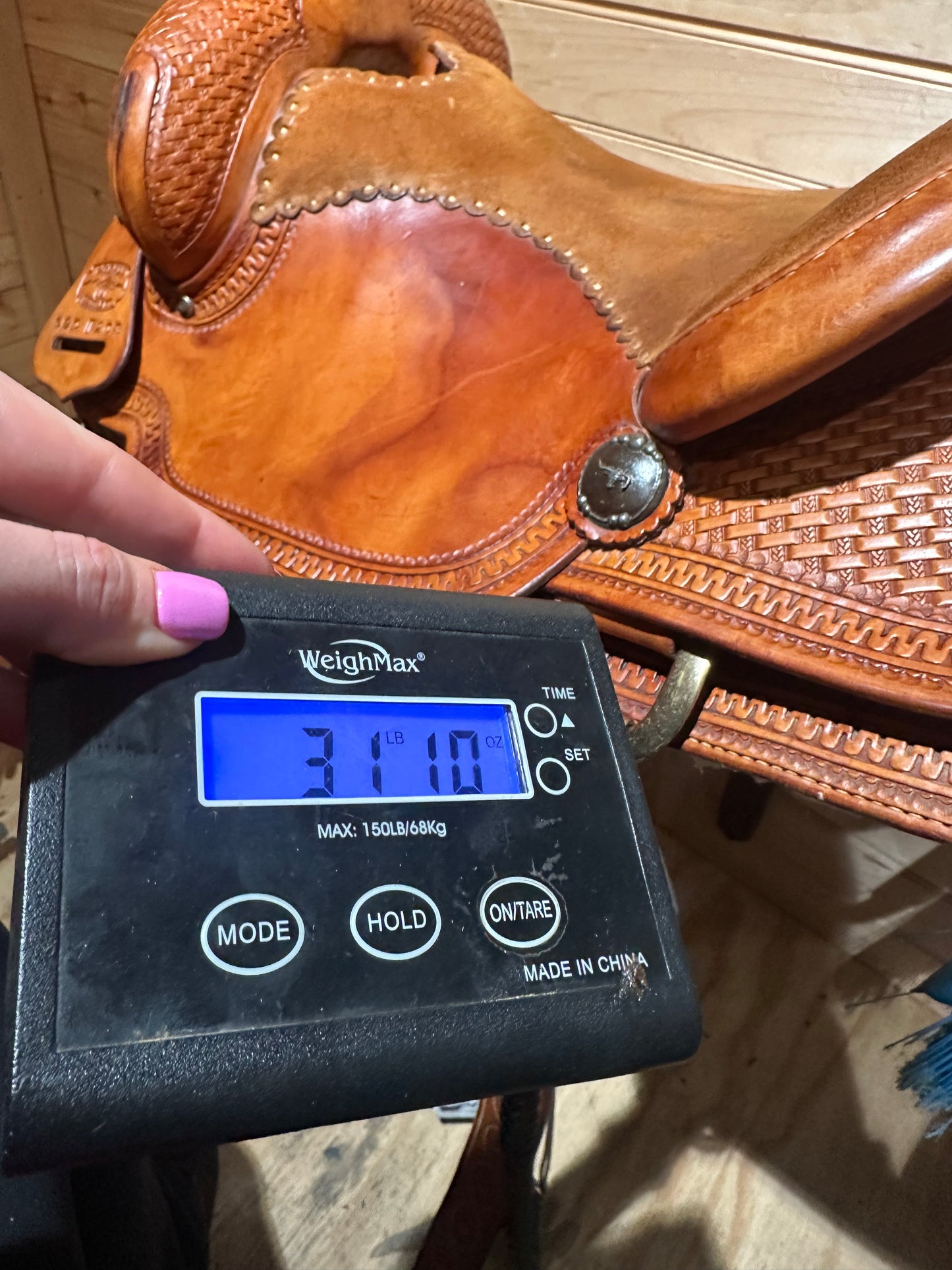 15.5” McCall Cow Horse  Western Saddle Model 690 1203