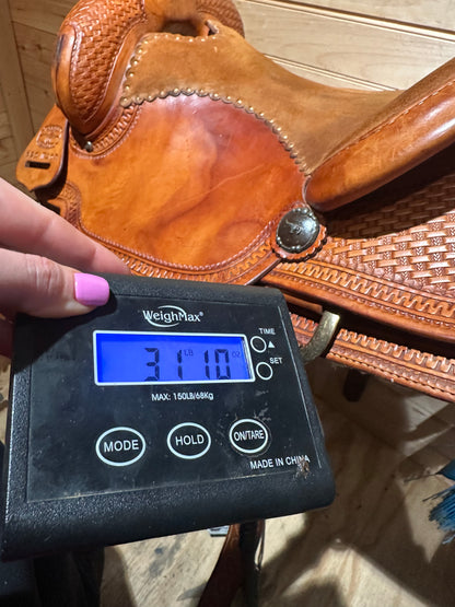 15.5” McCall Cow Horse  Western Saddle Model 690 1203