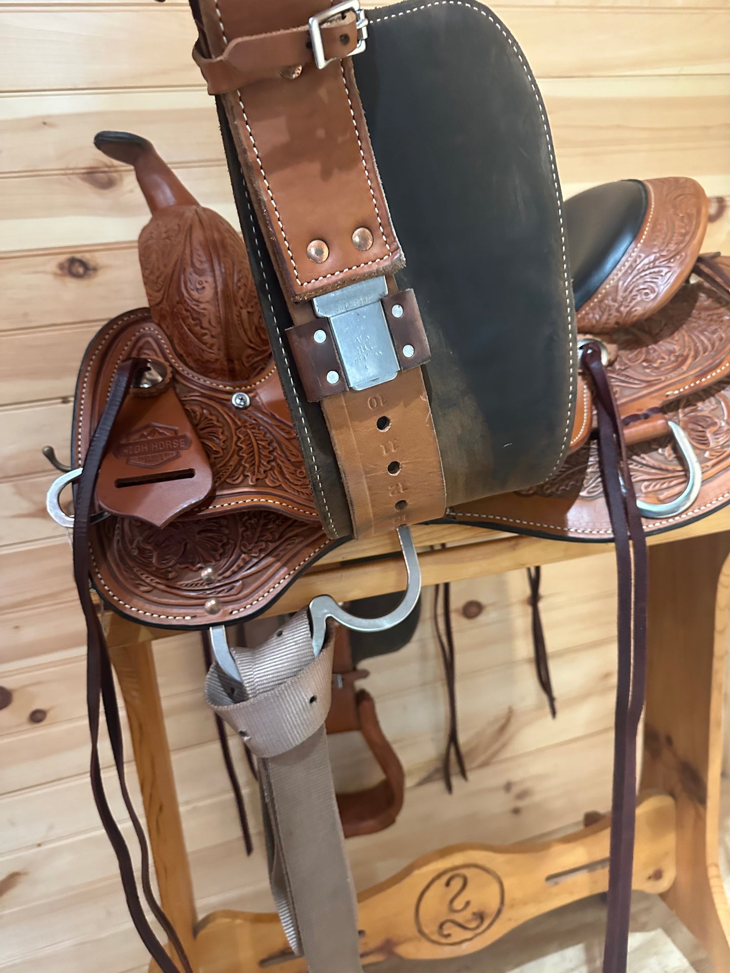 15” Circle Y High Horse Oyster Creek Trail Western Saddle Model 6808 (2024)