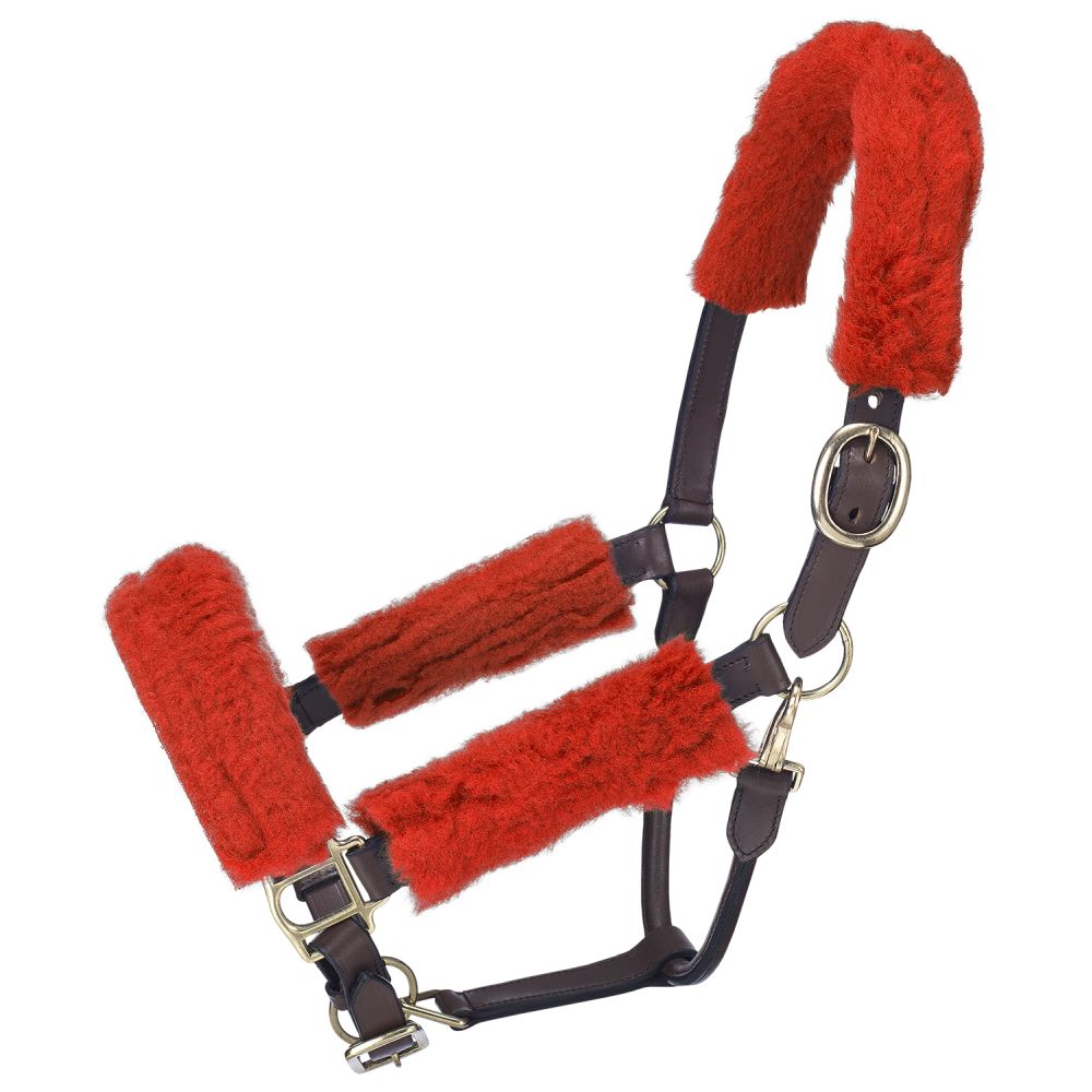 Tough1 Fleece Halter Set - Horse