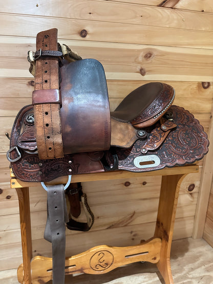 14.5” Ammerman Angel Kisses Barrel Racing Saddle