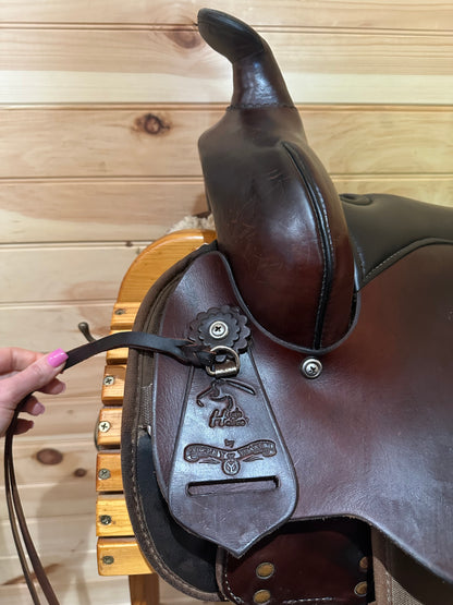 17” Circle Y High Horse El Campo Gaited Western Trail Saddle Model 6970