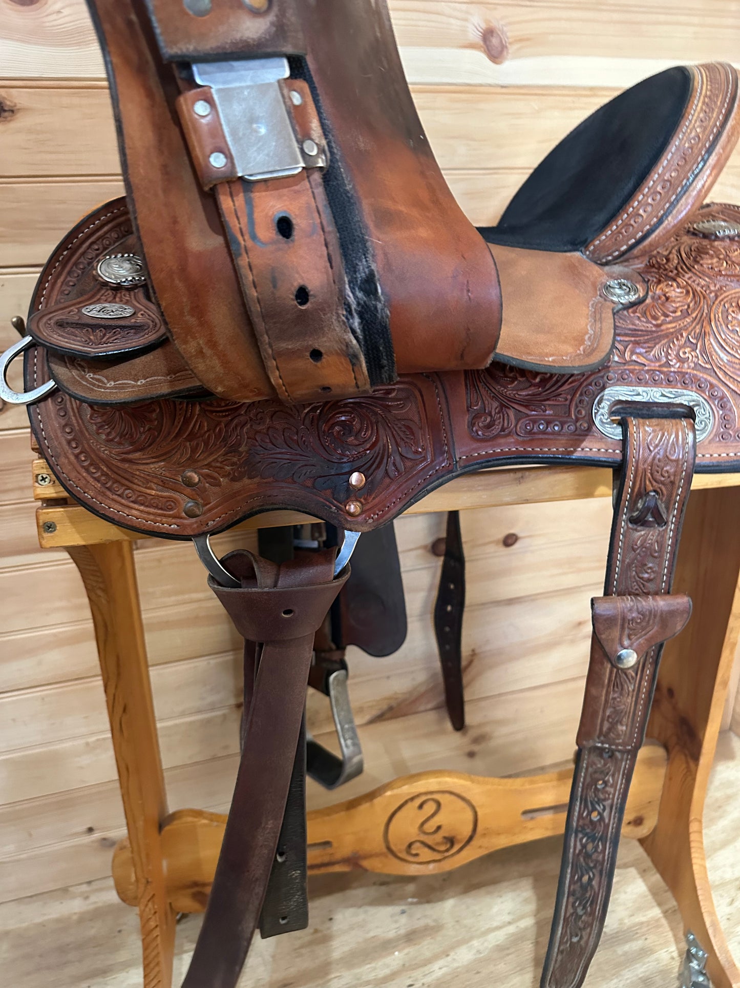 14” Circle Y Lisa Lockhart Flex2 Barrel Racer Model 1545