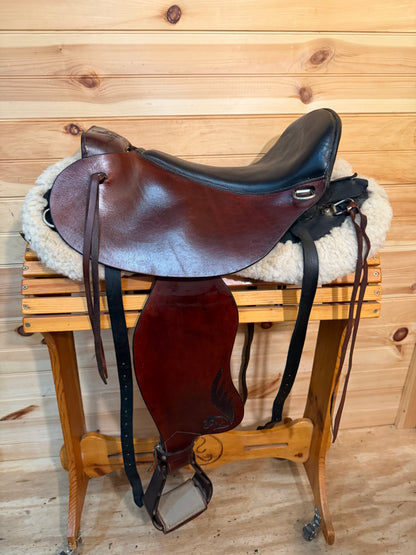 15” Skyhorse Skyrider Hybrid Endurance Saddle