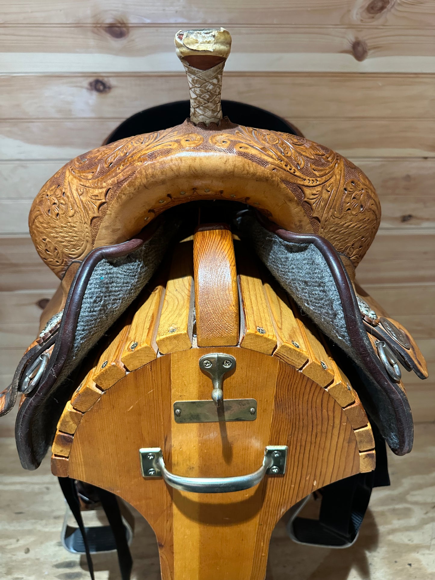 14.5” Circle Y Marlene Special EFFX Barrel Racing Western Saddle Model 1186