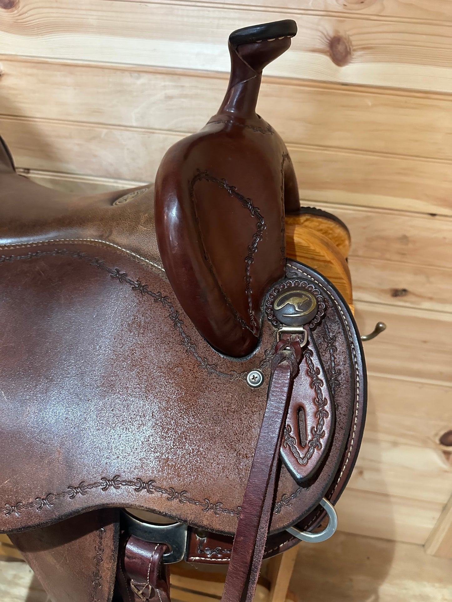 16” Clinton Anderson Aussie Saddle by Martin Saddlery