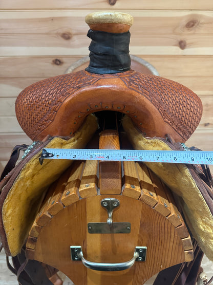 16” Saltgrass Saddlery Ranch Roper Western Saddle
