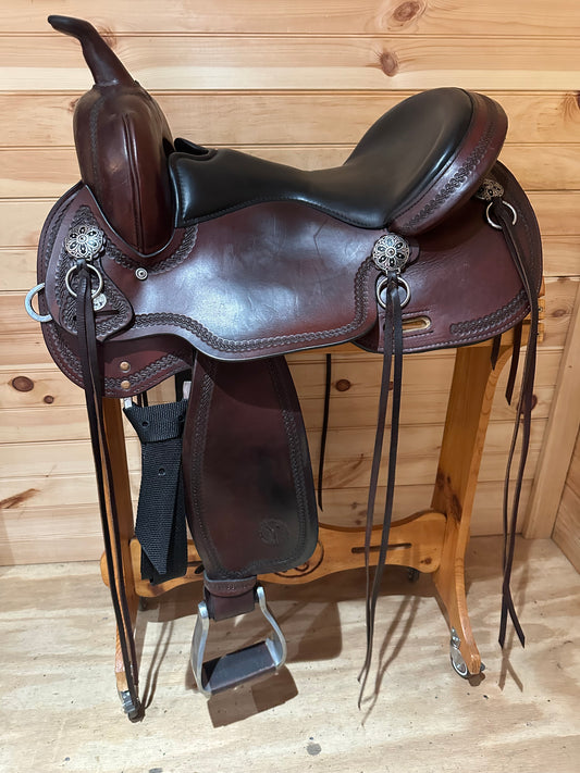 16” Circle Y Cold Springs Western Trail Saddle Model 2616