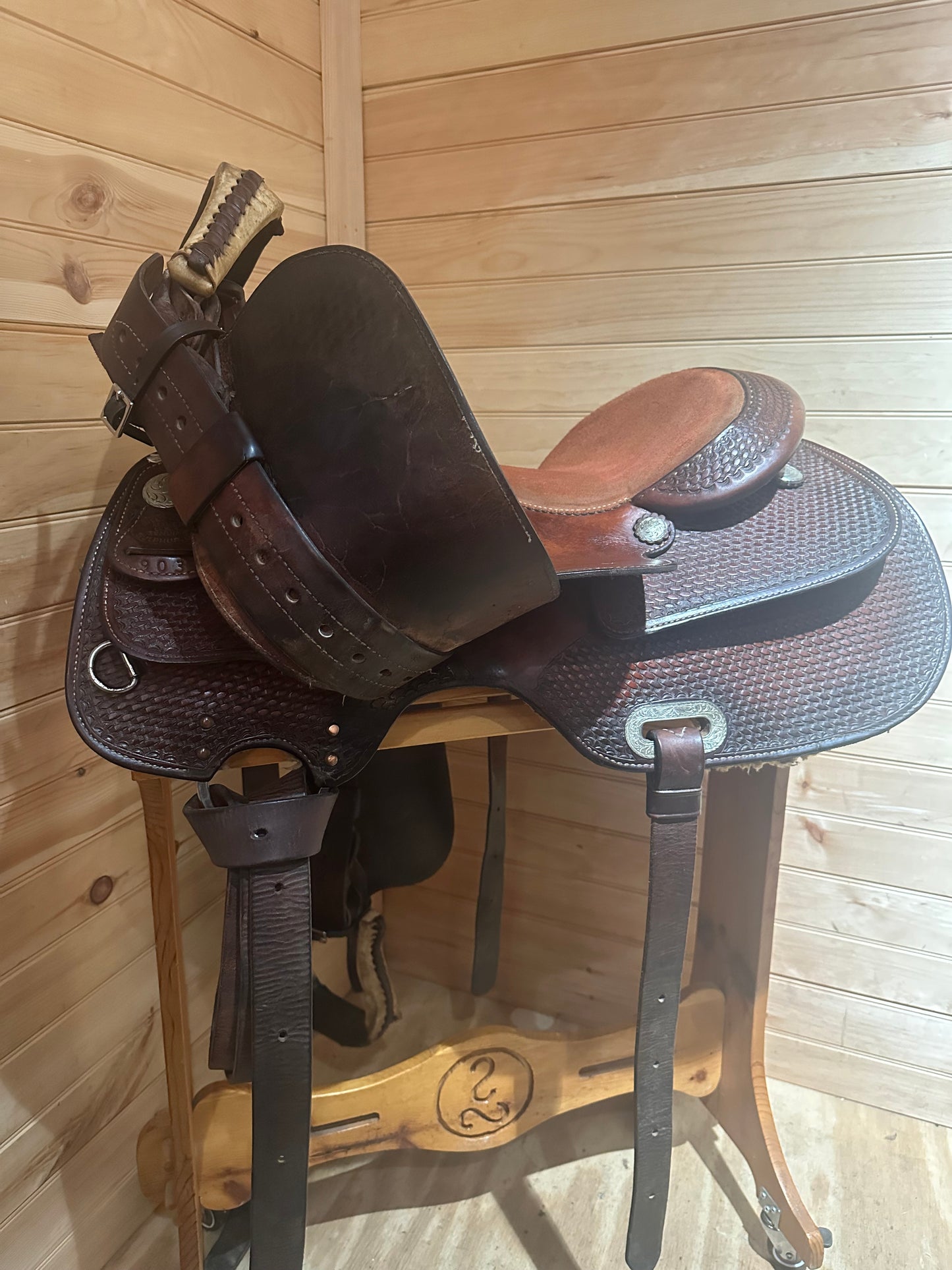16” Billy Cook Maker Reiner Western Saddle Model 932