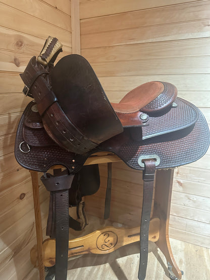 16” Billy Cook Maker Reiner Western Saddle Model 932