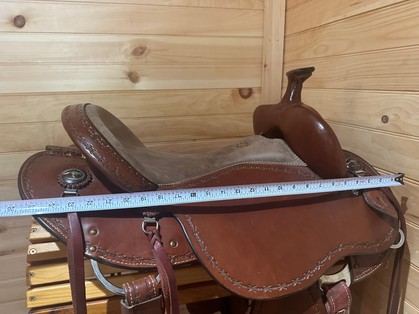 15” Clinton Anderson Aussie Saddle by Martin Saddlery