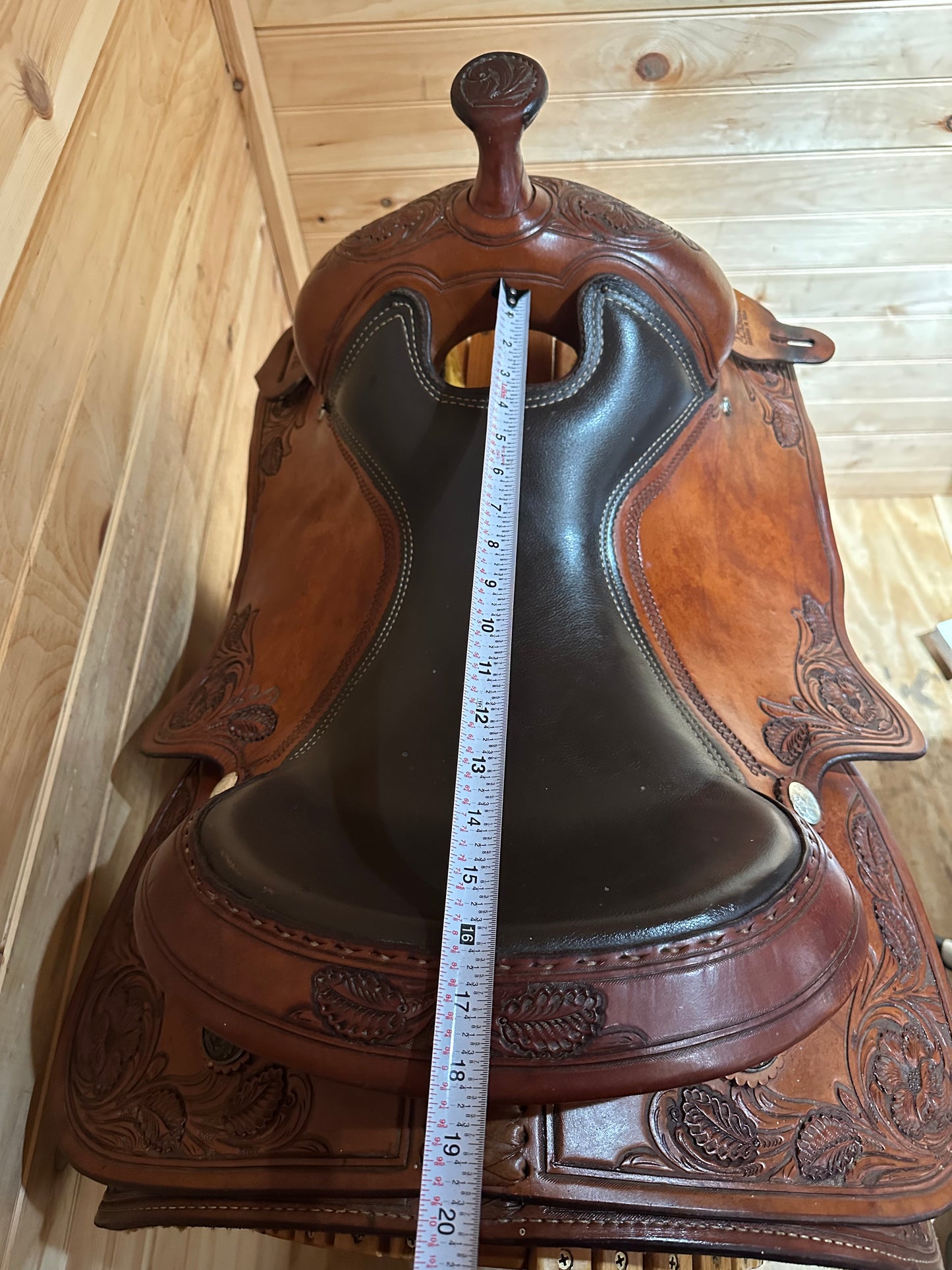 16” Sergeants Texas Classic Western Reining Saddle